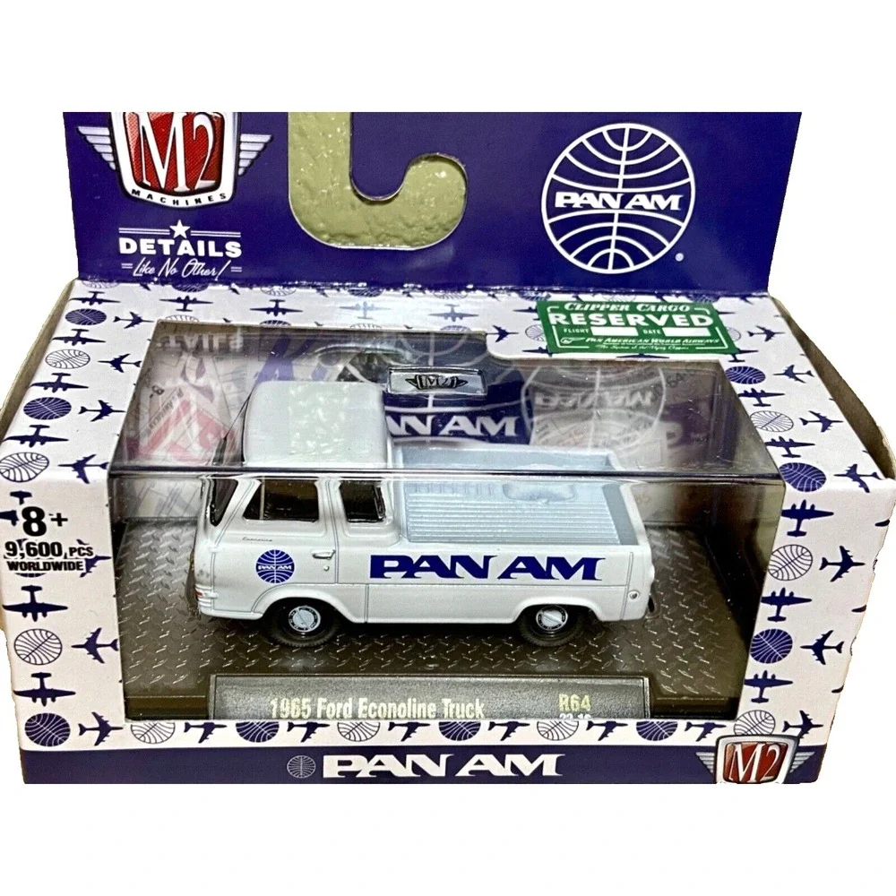 M2 Machines 1965‎ Ford Econoline Truck R64 22-16 Die-cast 1:64 Model NIP 2022